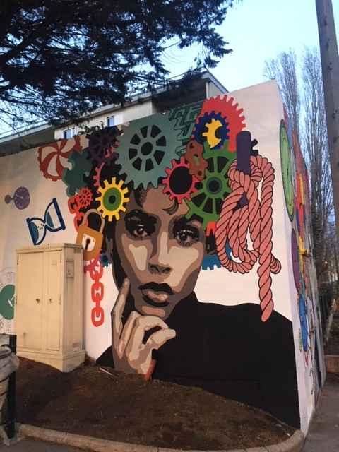 Fresque murale Bagneux 1