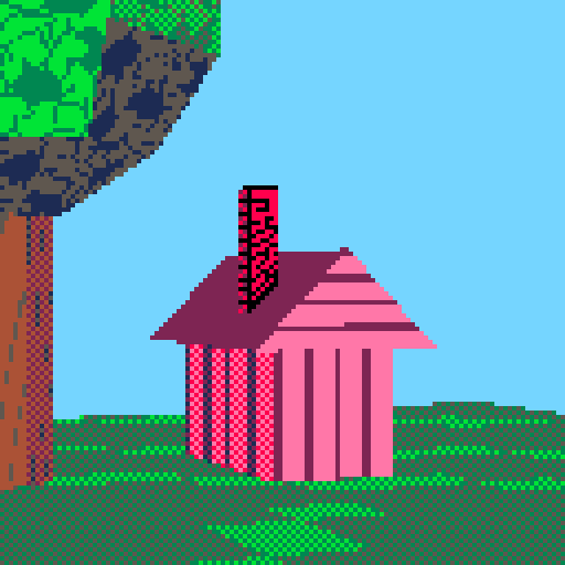 image: a cute little tilde town