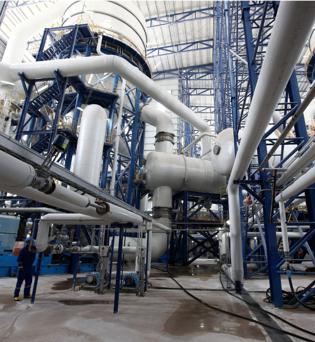 heavy factory equipment