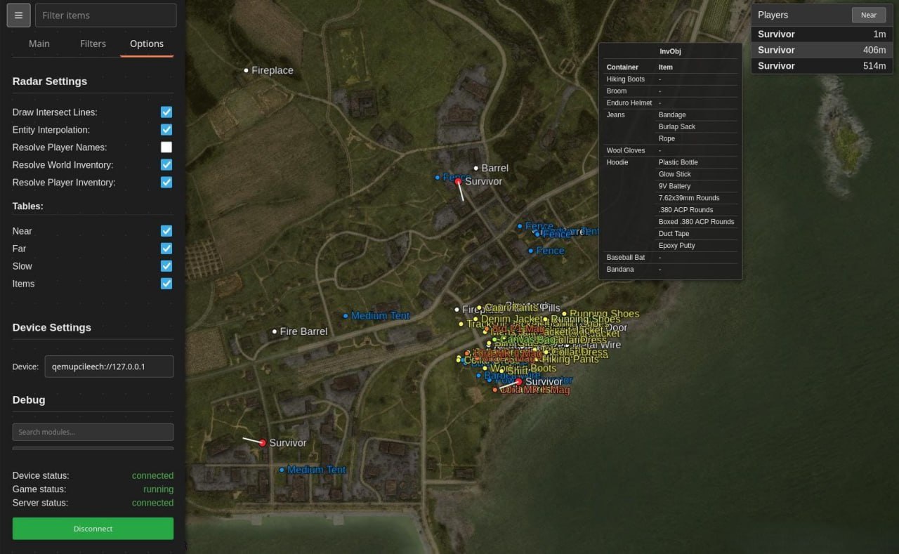 Dayz·DMA网页雷达源码