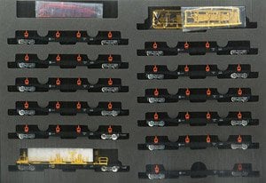 JR チキ5500形貨車 (JR西日本仕様) セット (12両セット) (鉄道模型)