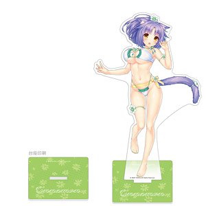ネコぱら 特大アクリルスタンド (シナモン/水着) (キャラクターグッズ)
