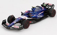 RB VCARB 01 F1 2024 #22 バーレーングランプリ 角田 裕毅 (ミニカー)