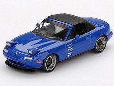 ★特価品 マツダ ミアータ MX-5 (NA) チューニングバージョン ダークブルー (右ハンドル) (ミニカー)