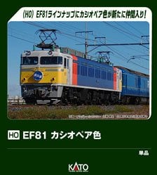 16番(HO) EF81 カシオペア色 (鉄道模型)