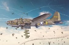 WW.II アメリカ軍 B-17F フライングフォートレス (プラモデル)