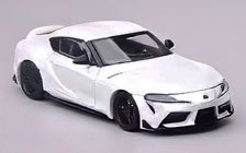 トヨタ GRスープラ A90 ホワイトメタリック(左ハンドル) (ミニカー)