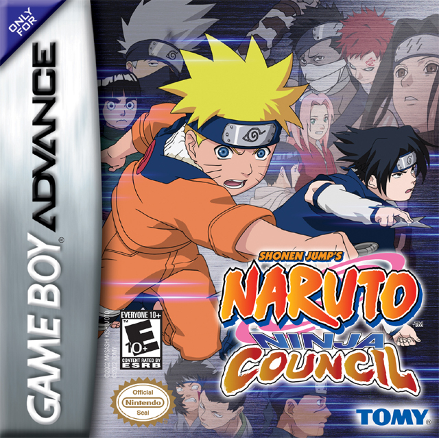 Front cover of Naruto: Ninja Council for Game Boy Advance