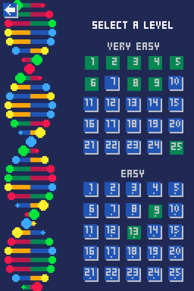 DNA Mutations Puzzles screenshot