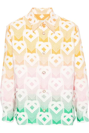 Casablanca Shirtjack met badstof