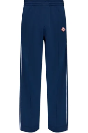 Casablanca Heren, Broeken, Blauw, Maat: M Viscose