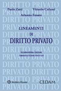 Libro Lineamenti di diritto privato Paolo Zatti Vittorio Colussi Arianna Fusaro