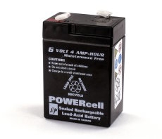 4 Amp/6 Volt Lead Acid Battery Perkins