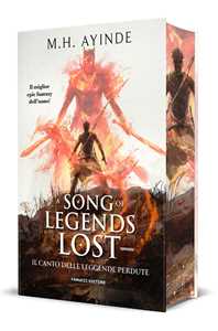 Libro A Song of Legends Lost. Il canto delle leggende perdute. Con Segnalibro. Con Adesivi M.H. Ayinde