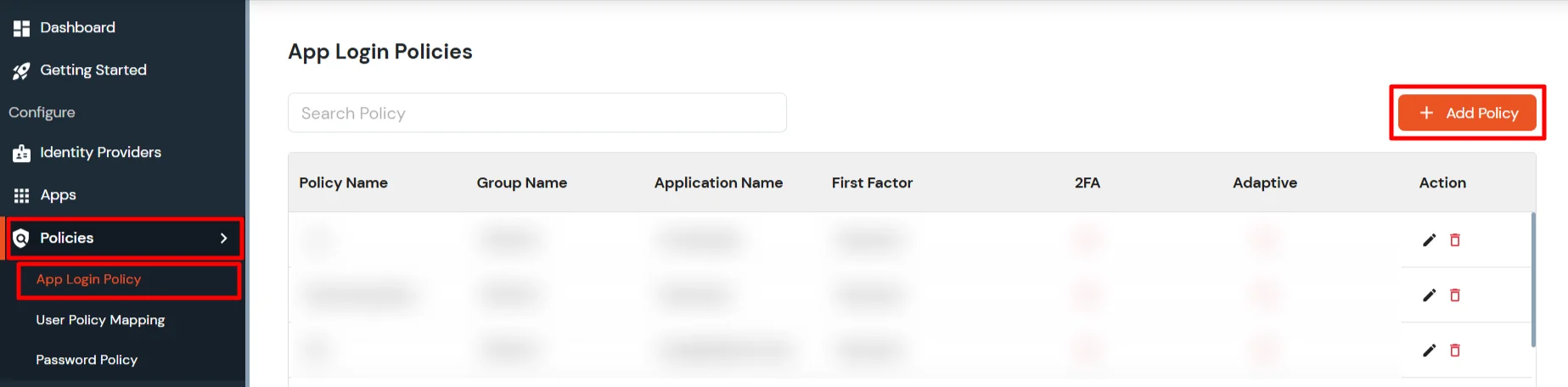 Zoom Provisioning : Navigate to Policies and click App Login Policy