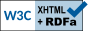 Valid XHTML + RDFa