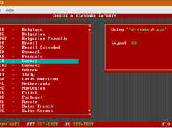 FD-FDD LIVE keyboard layout chooser