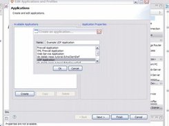 Creating an application with a wizard