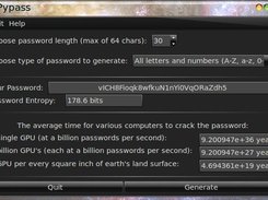 Pypass-1.5.0 Rewritten with the GTK 2.0 toolkit.