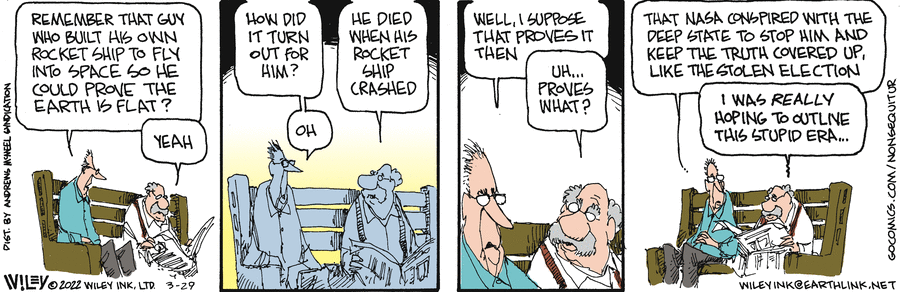 Non Sequitur Comic Strip for March 29, 2022 