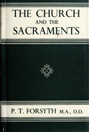 Cover of edition churchsacraments00rahn