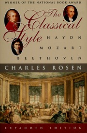 Cover of edition classicalstyleha00rose