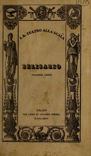 Cover of edition belisariotragedi00doni_0