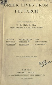 Cover of edition greeklivesfrompl00plutuoft