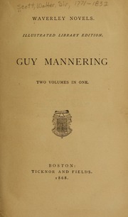 Cover of edition guymannering01scot