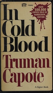 Cover of edition incoldblood0000trum