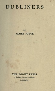 Cover of edition joycedubliners00joycrich