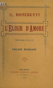 Cover of edition lelisirdamoremel00roma_2