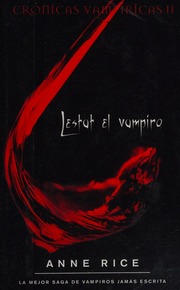 Cover of edition lestatelvampiro0000rice