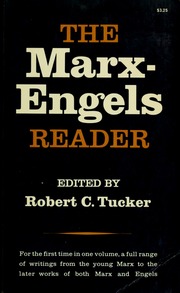 Cover of edition marxengelsreader00marx