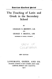 Cover of edition teachinglatinan04brisgoog