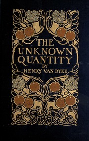 Cover of edition unknownquantityb00vandiala