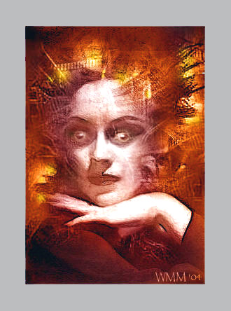 William Max Miller Portrait of Countess Bathory