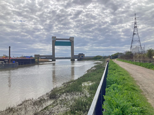 Barking Creek and Barking Flood Barrier