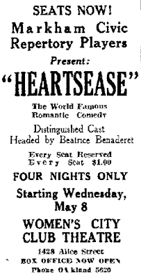 Newspaper ad, May 3, 1929
