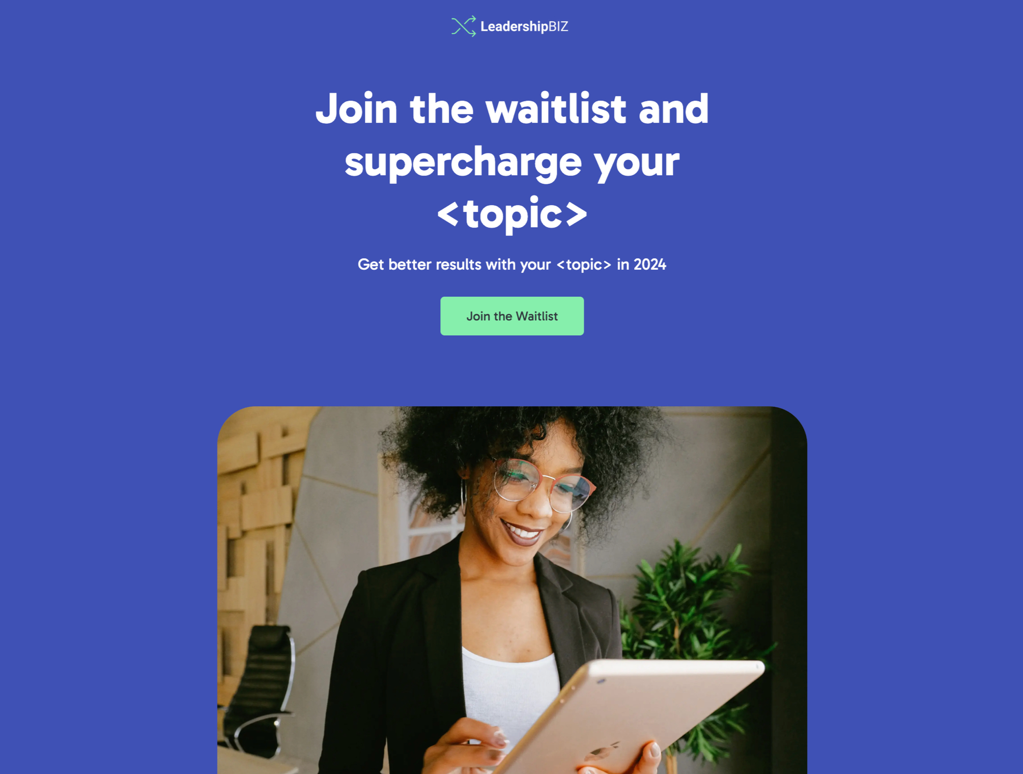 Join the Waitlist Example 2