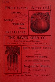 Planters' annual 1898 by Haven Seed Co