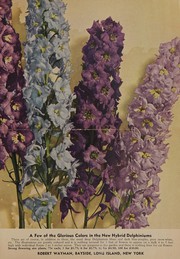 Cover of: A few of the glorious colors in the new hybrid delphiniums
