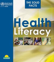 Cover of: Health literacy: the solid facts