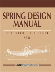 Cover of: Spring design manual