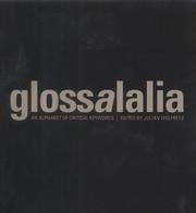 Cover of: Glossalalia: An Alphabet of Critical Keywords
