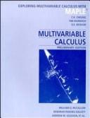 Cover of: Multivariable Calculus, Preliminary Edition, Maple