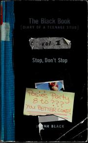Cover of: Stop, don't stop