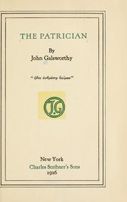 Cover of: The patrician