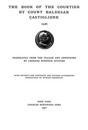 Cover of: The book of the courtier