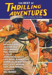 Cover of: The Best of Thrilling Adventures by Johnston McCulley, Paul Ernst, Johnston McCulley, Paul Ernst